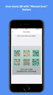 qr code, barcode, upc reader iphone screenshot 2