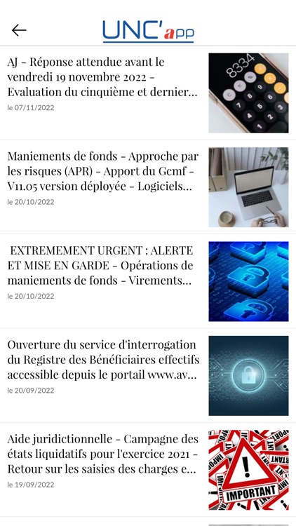 UNC'app screenshot-4