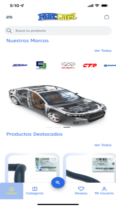 FastCarsApp Screenshot