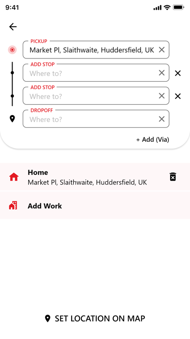 Myride Taxis Screenshot