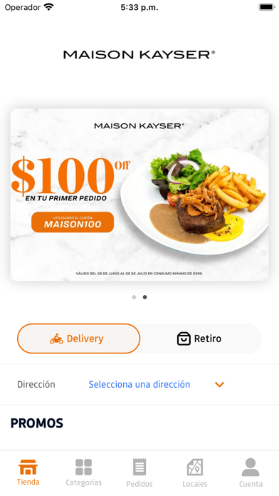 Maison Kayser México Screenshot