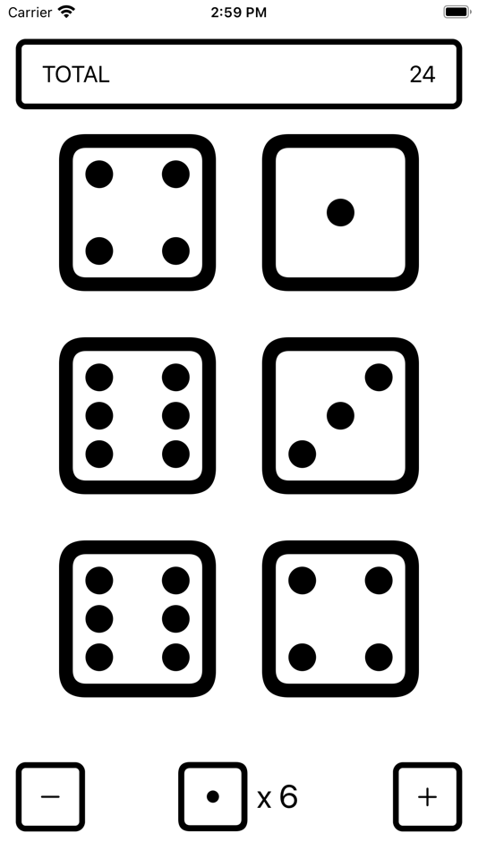 #4. Simple Dice2D (iOS) 由: NAOYA ONO