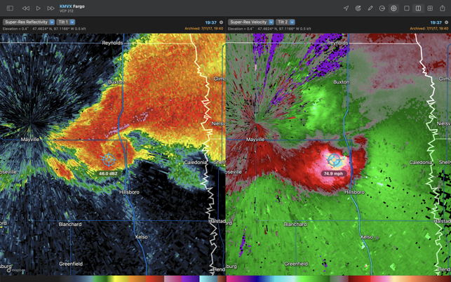 ‎RadarScope Screenshot