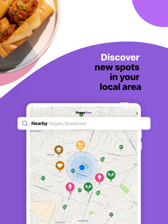 Screenshot #2 for HappyCow - Vegan Food Near You