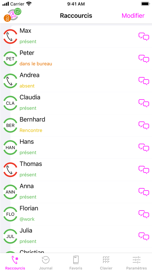 #1. CrossPBX (iOS) 由: TeamFON GmbH
