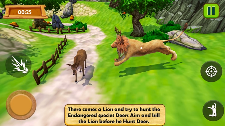 Wild Deer Forest Safari Quest screenshot-8