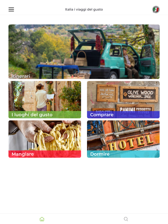 Italia – il viaggio del gusto