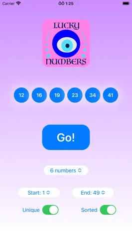 Game screenshot Lucky-Numbers hack