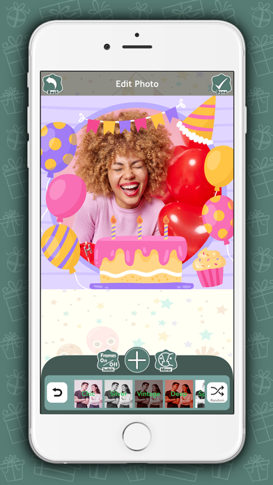 Happy Birthday Photo Frames * Screenshot