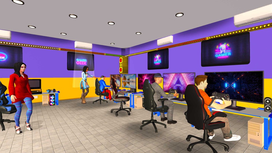 Internet Gaming Cafe Simulator - 1.0 - (iOS)