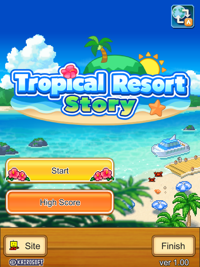 Screenshot der Tropical Resort Story