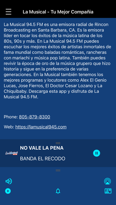 La Musical 94.5 Screenshot 3 - AppWisp.com
