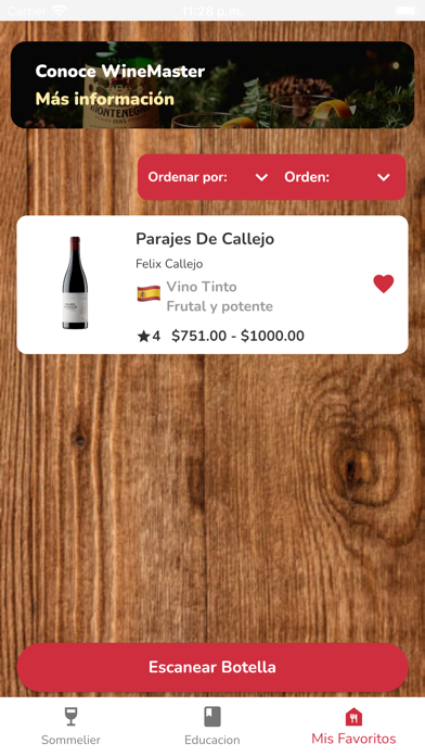 WineMaster Screenshot