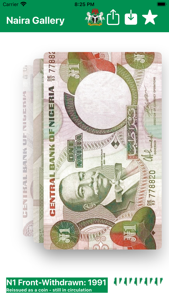 Nigeria Currency Gallery