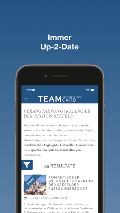TeamCard Region Seefeld Screenshot