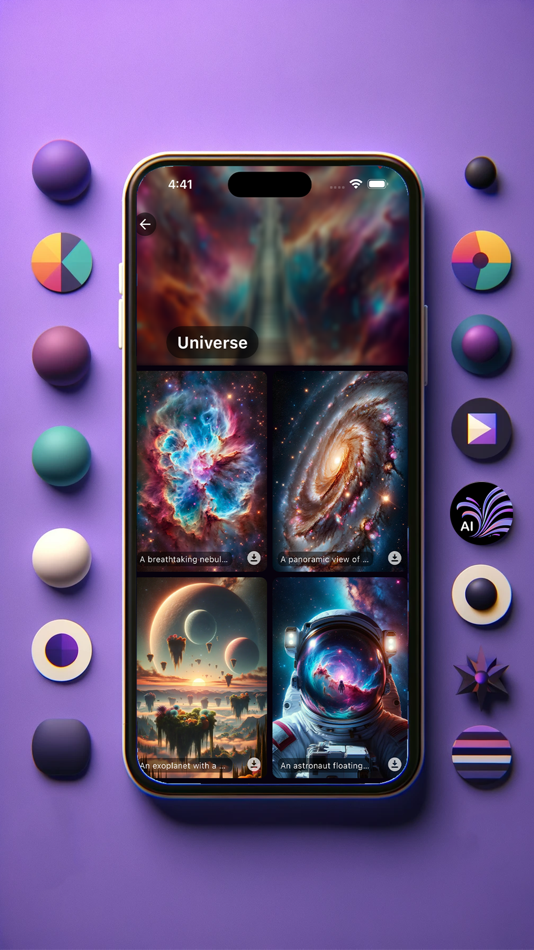 #5. Wallpaper AI: AI Art Generator (iOS) 由: Johan Astudillo