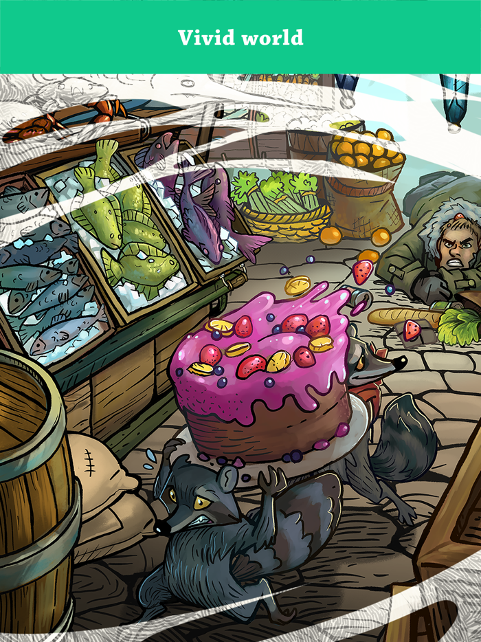 Ink Tail Color Story Puzzle