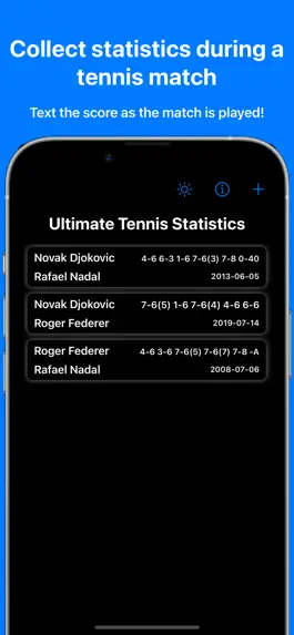 Game screenshot Ultimate Tennis Statistics mod apk