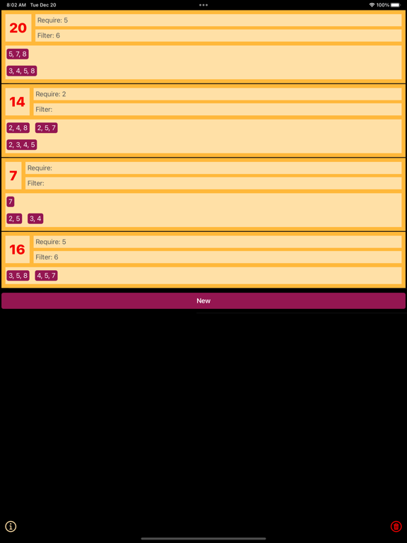 Screenshot #4 pour Sandwich Sudoku Helper