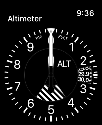 Pilot's Altimeter