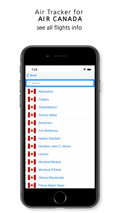 ACA: Air Canada Flight Radar