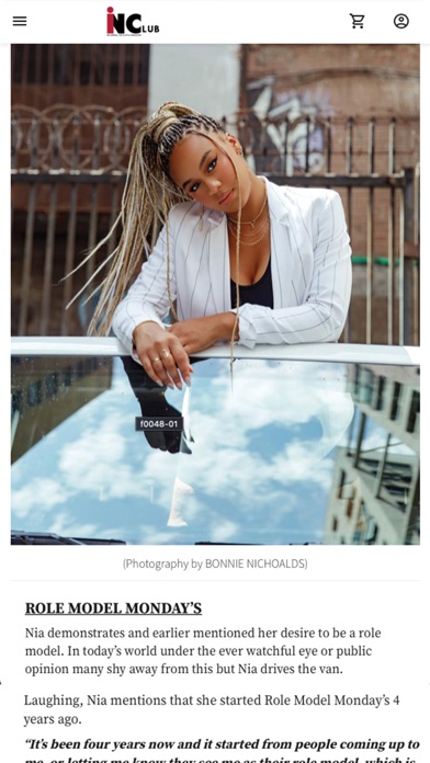 InClub Magazine Screenshot