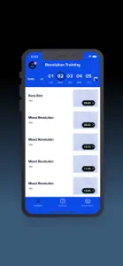 Revolution Training screenshot #2 for iPhone