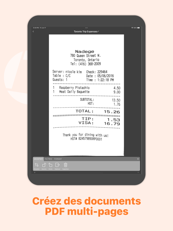 Screenshot #6 pour Scanner App: Genius Scan