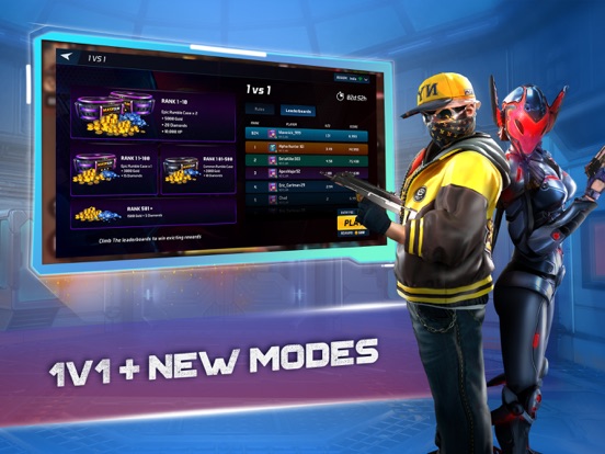 MaskGun - Online shooting game iPad screenshot 4 - Games app