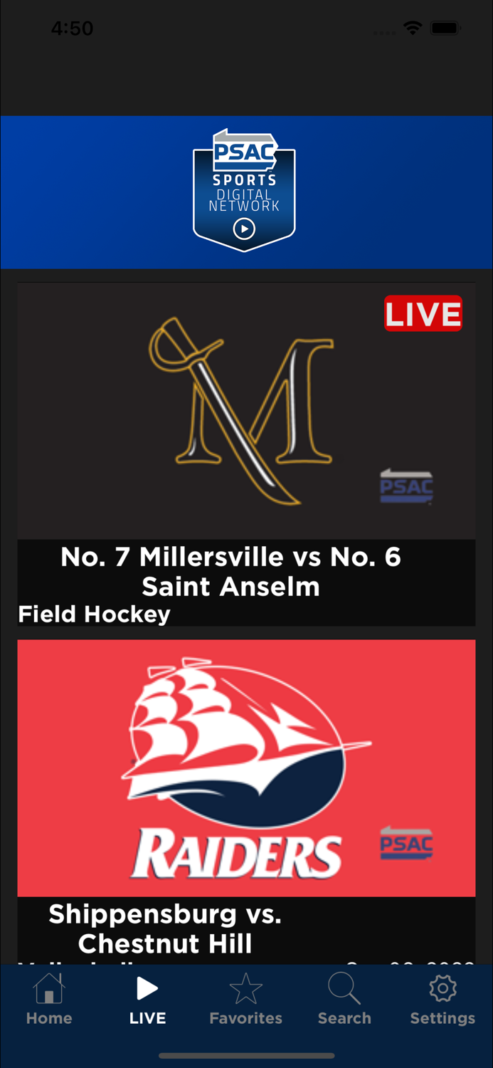 PSAC Sports Digital Network