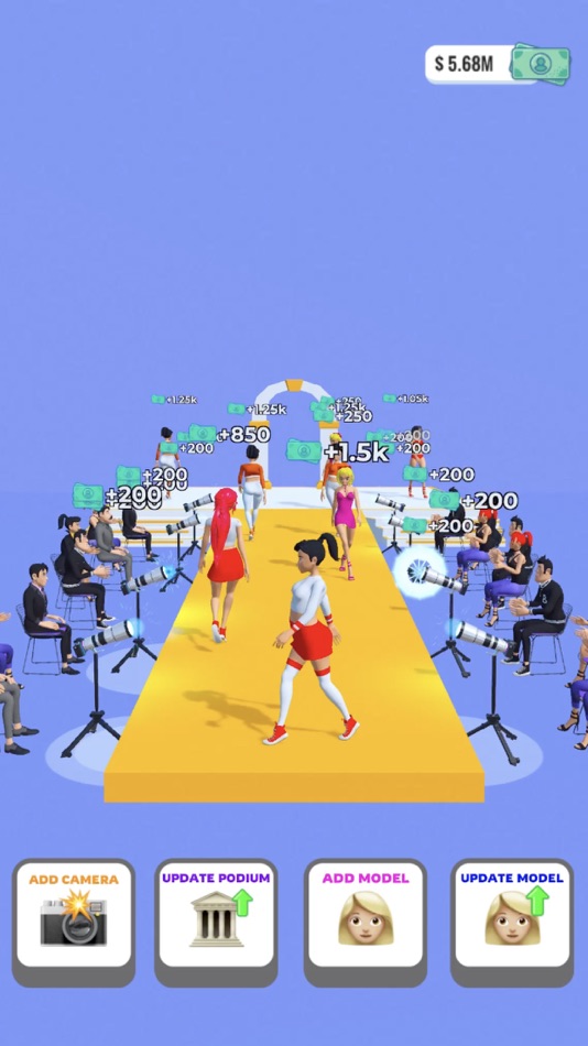 #3. Top Model Clicker (iOS) Bởi: Maksym Kiryanov