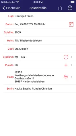Game screenshot VfL Meißen Handball hack
