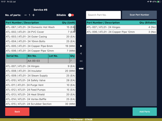 GHA Mobile Field Service app screenshot 2