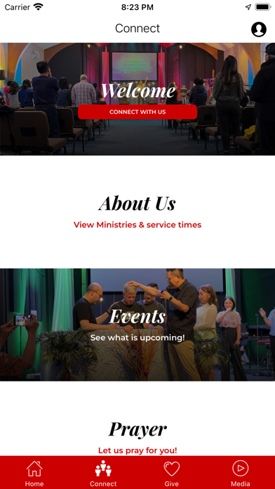 Portland City Blessing Church Screenshot