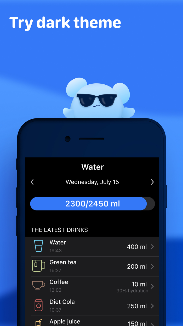 Water Tracker. Drink Reminder