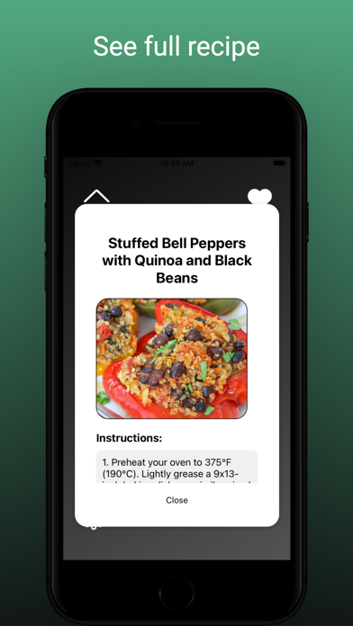 DishSwipe: Recipe Explorer Screenshot