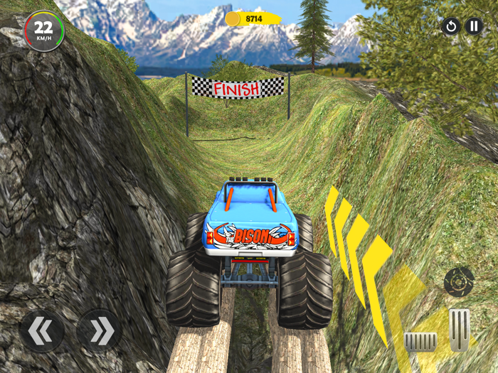 Monster Truck Racing Car Games