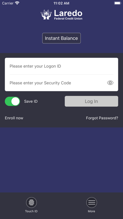 Laredo Federal Credit Union Screenshot