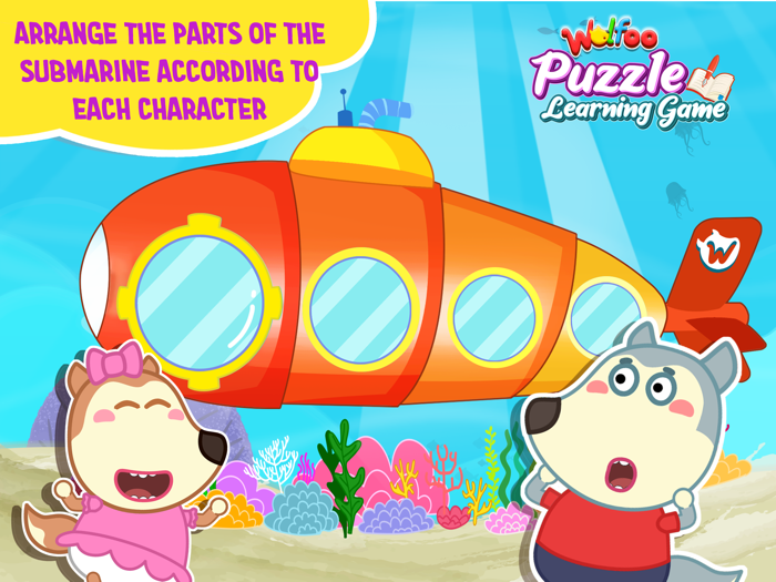Wolfoo Puzzle Learning Game