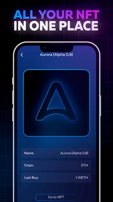 Aurora: CryptoWallet Screenshot