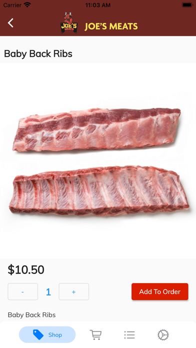 Joe's Meats Screenshot
