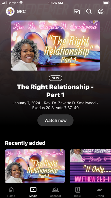 Great Redeemer Church GRC Screenshot