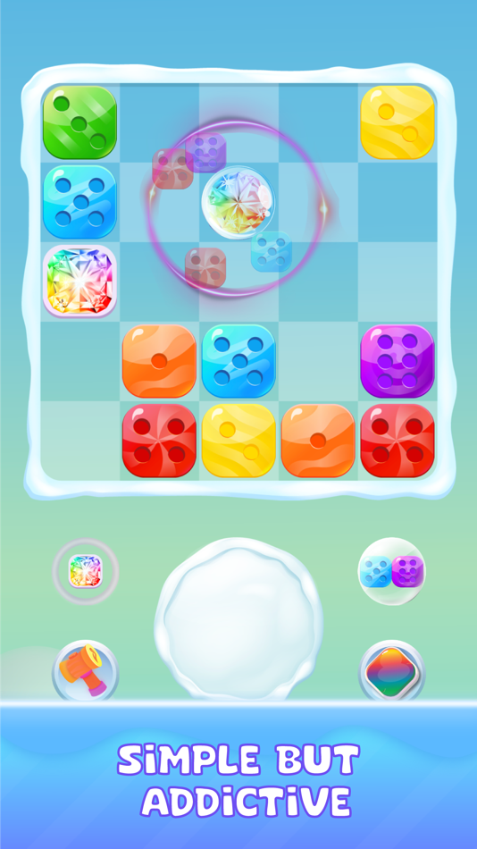 #2. Candy Merge Puzzle (iOS) By: Le Huy Phan