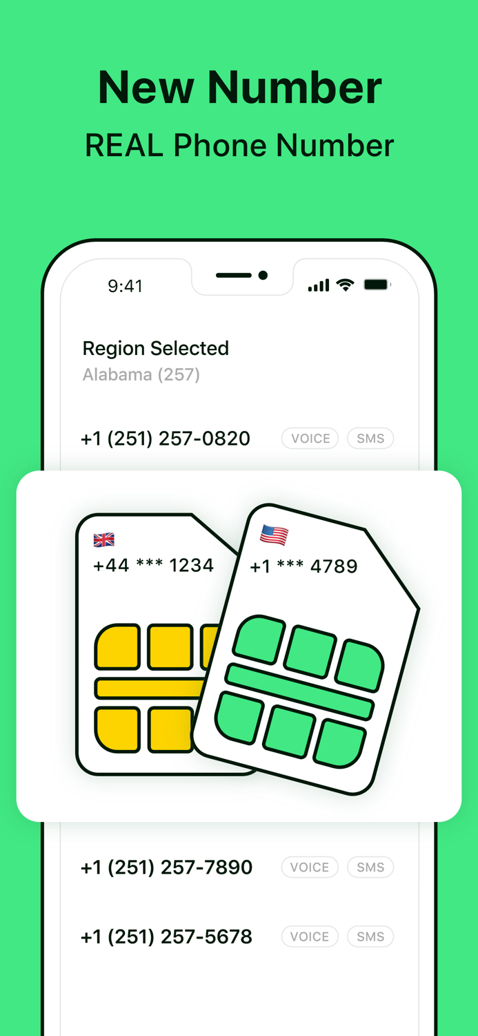 Dual - Second Phone Number App