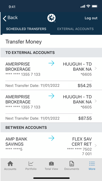 Ameriprise Financial Screenshot