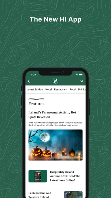 Hospitality Ireland Screenshot