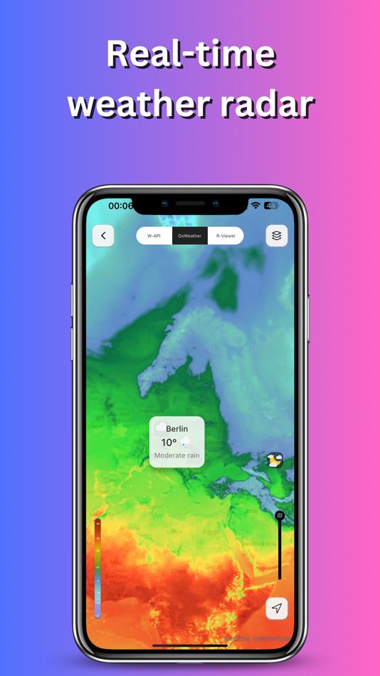 #2. Weather Radar Forecast On Map (iOS) 由: Hai Bui