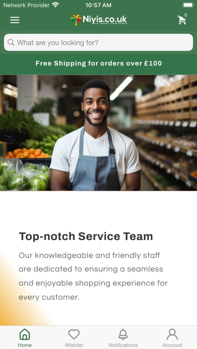 Niyis African Supermarket Screenshot