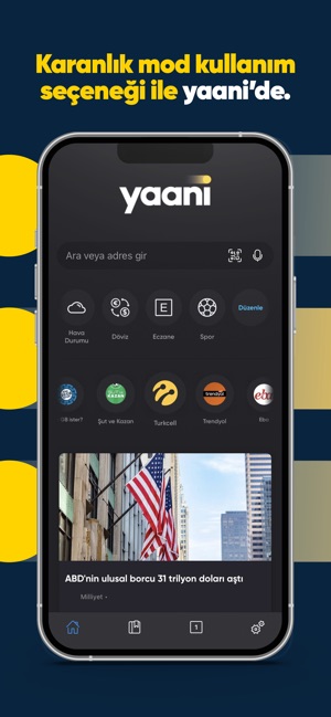 Yaani: İnternet Tarayıcısı App Store'da