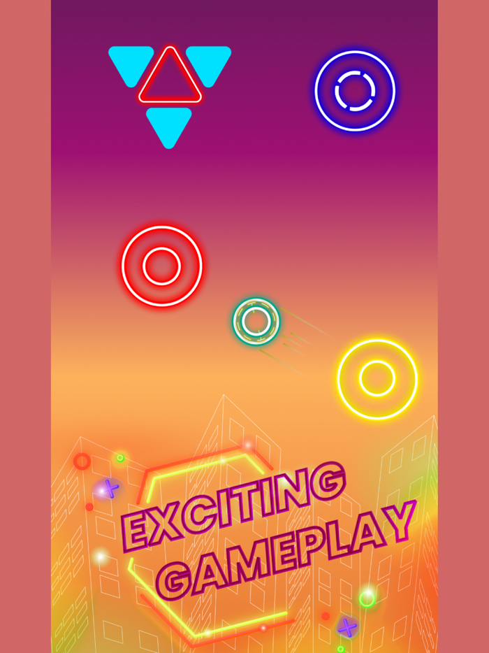 Neon Ball Hop – Aim and Shoot